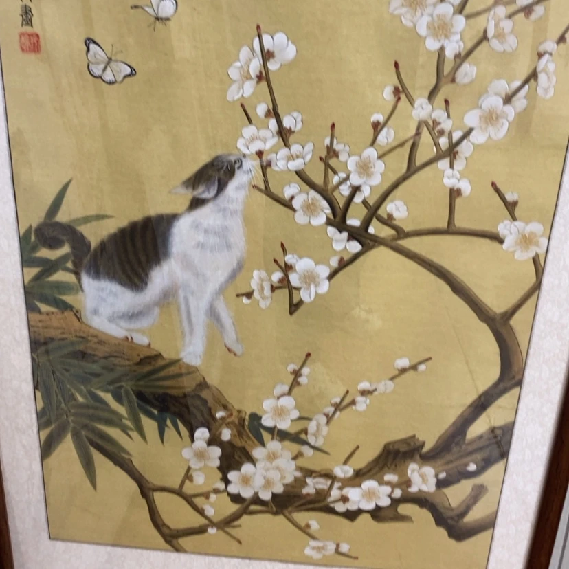 【闪购商品】国画手绘国画工笔带框