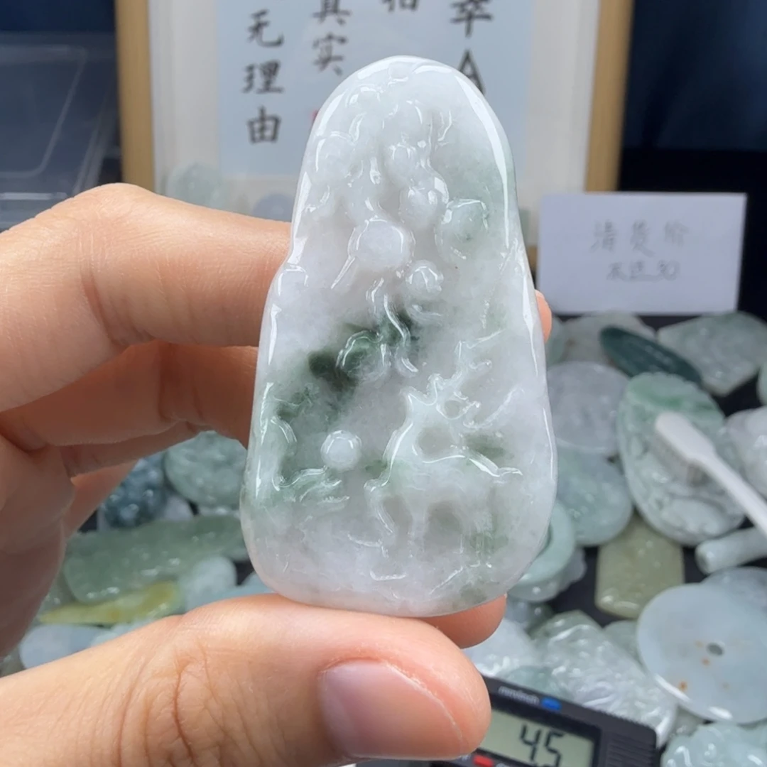 颈饰未镶嵌翡翠翡翠