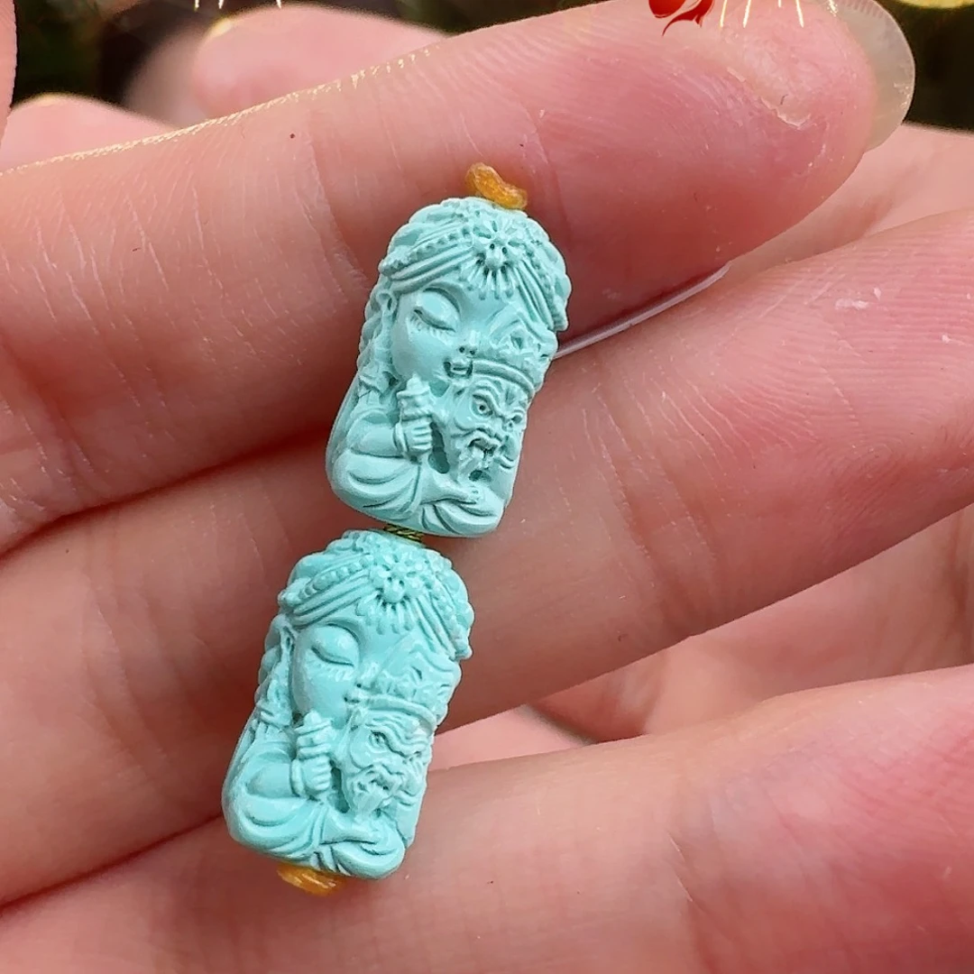 绿松石珠宝奇石未镶嵌