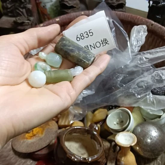 日***随瓷片6853号工艺品