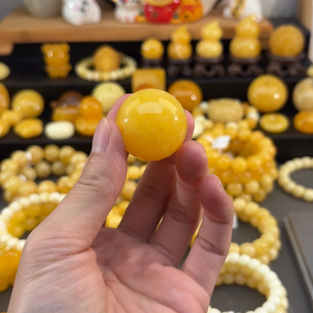 琥珀未镶嵌裸石琥珀蜜蜡