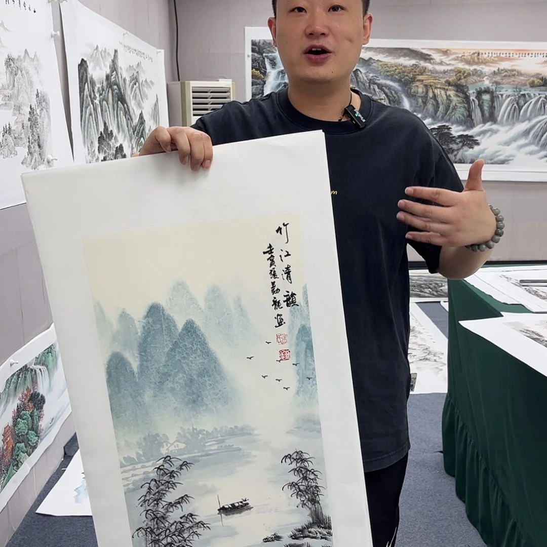 国画国画作品字画纯手绘