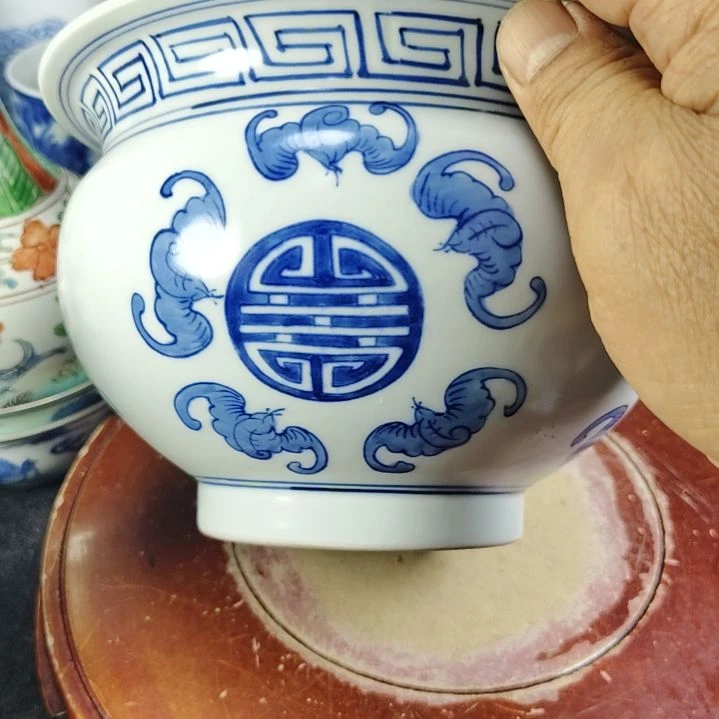 摆件老*网全手工制作的瓷器