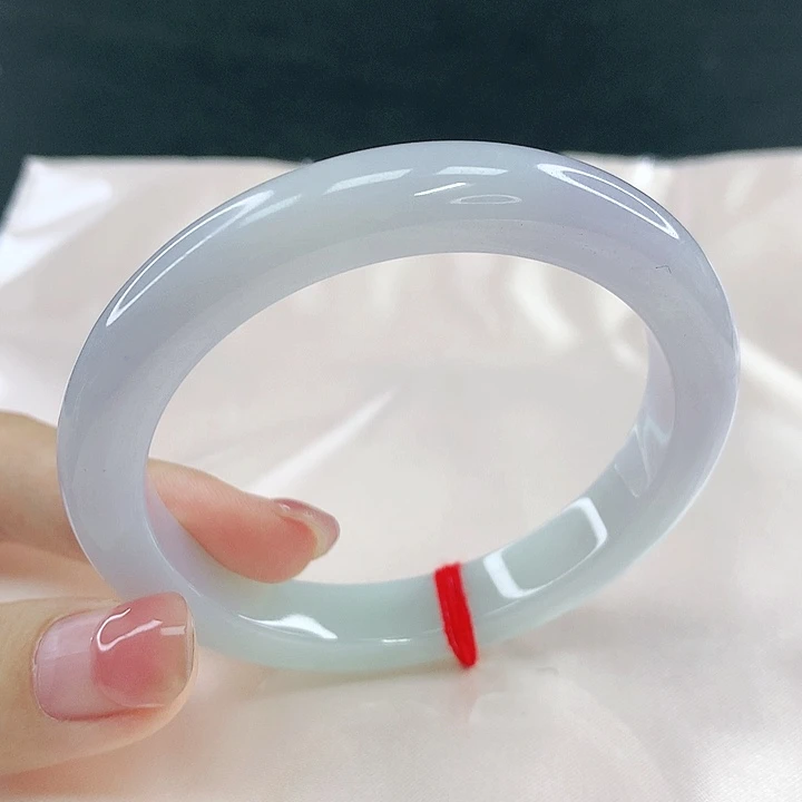翡翠未镶嵌手镯圈53，79121