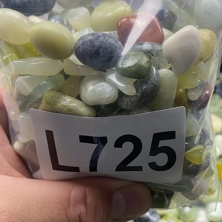 岫玉鱼缸石未镶嵌