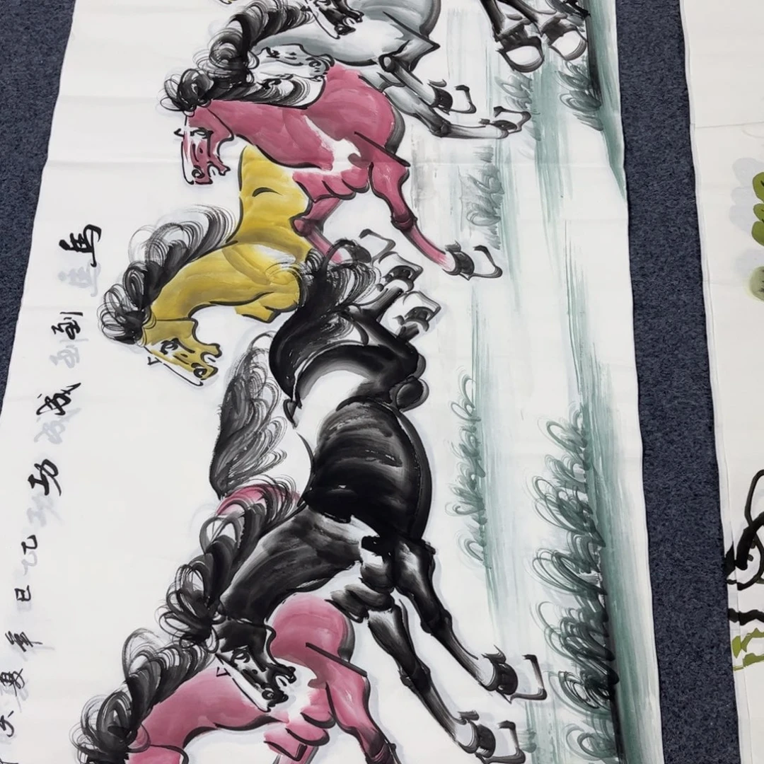 国画老师手绘作品