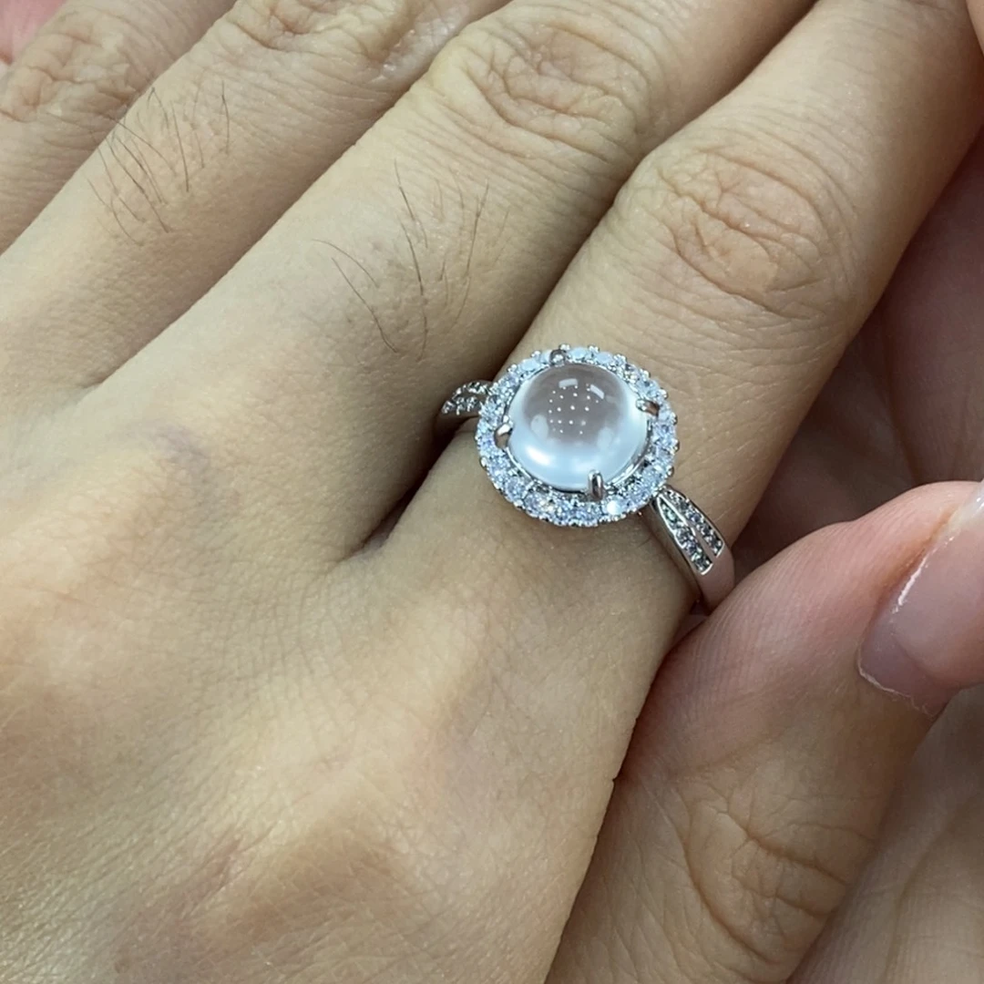 石英质玉合金吊坠(不含链)