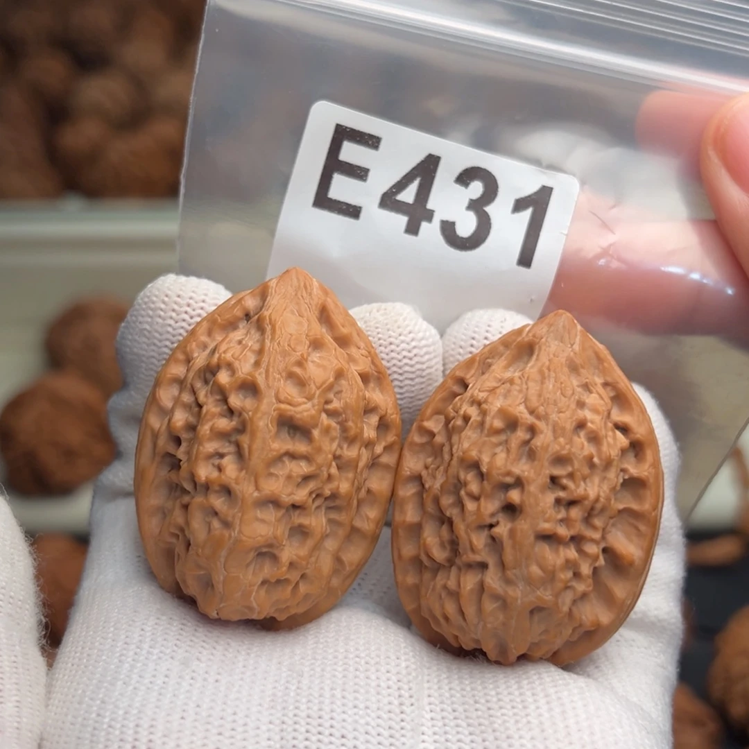 6***4文玩核桃吊坠E431沈鸡34