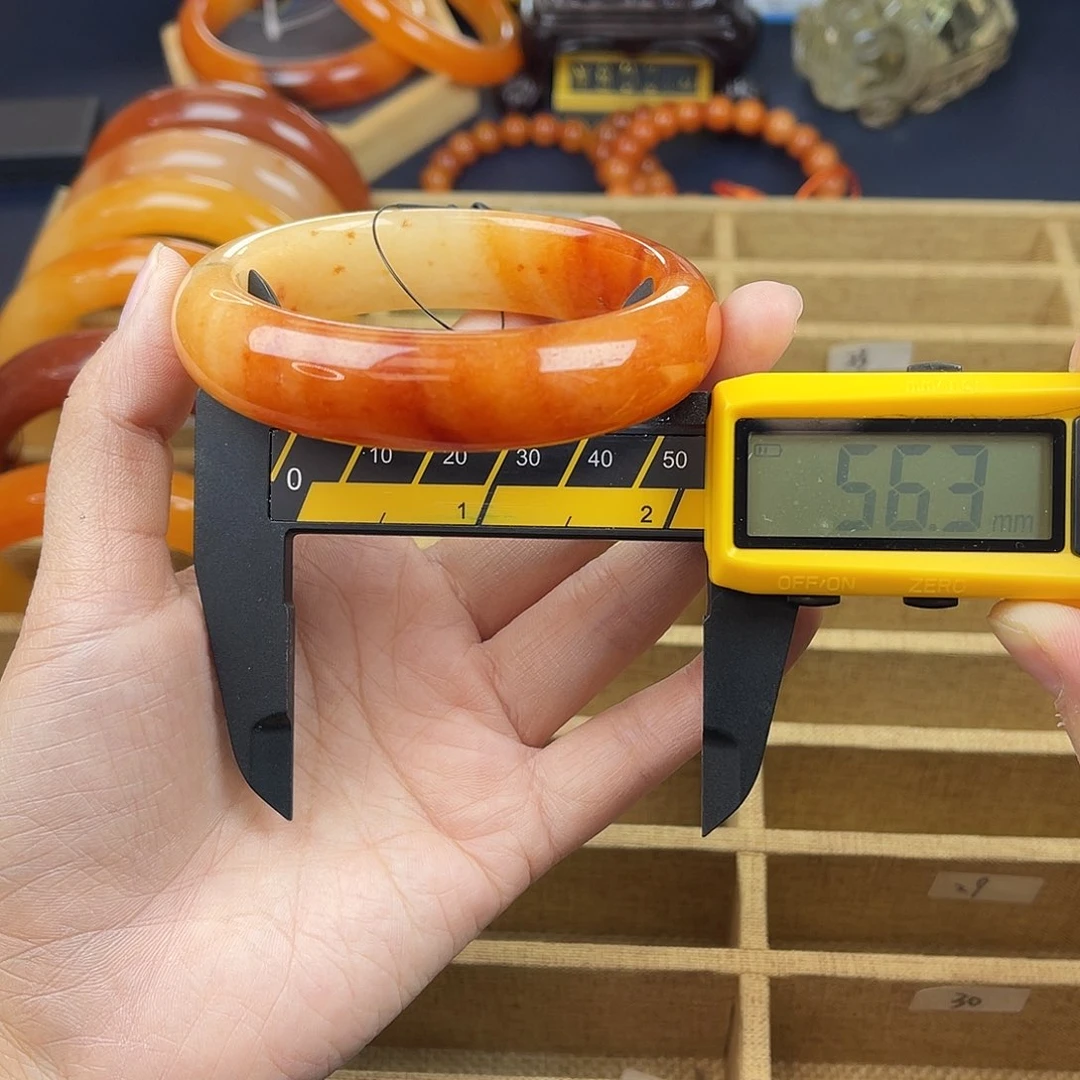 非金属无茄山老油料56圈口落英缤纷7号