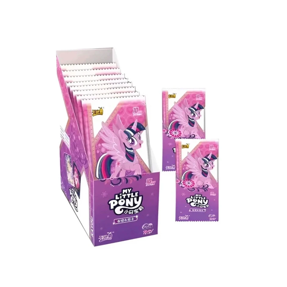 【看漫画】 小马宝莉卡游辉月六 盲盒代拆