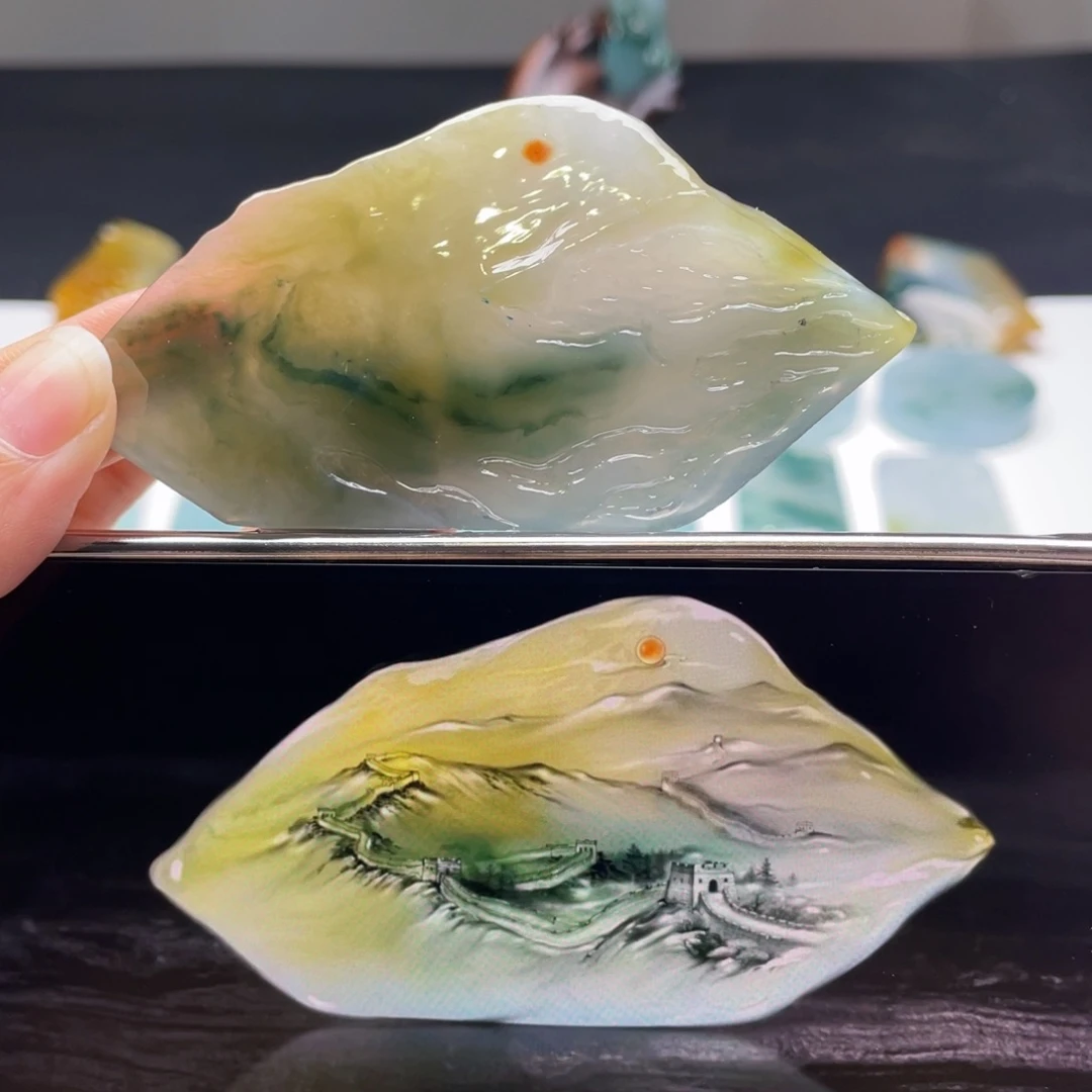 定制翡翠未镶嵌包工