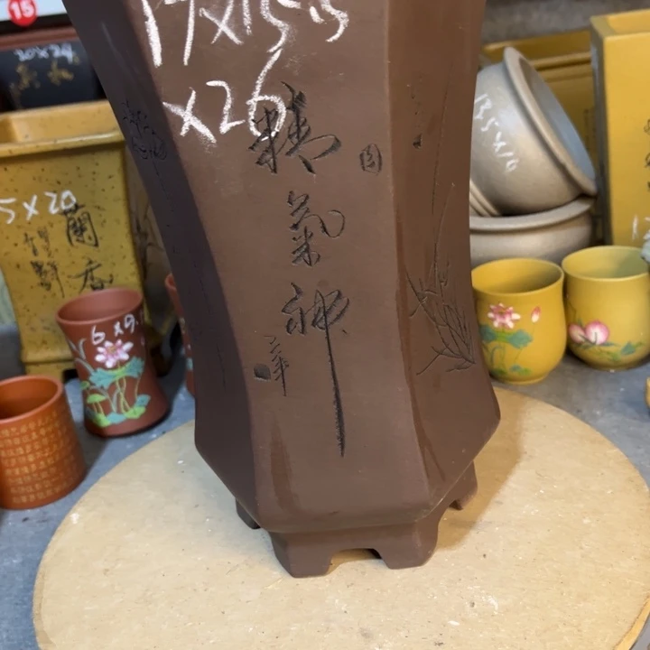 花盆紫砂紫砂花盆