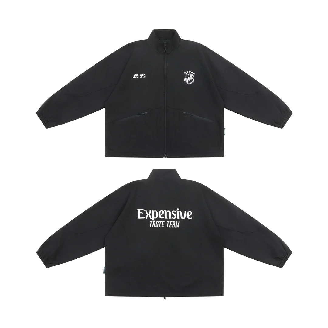 Expensive Taste 潮流时尚拼接足球队系列训练校服夹克 - J07