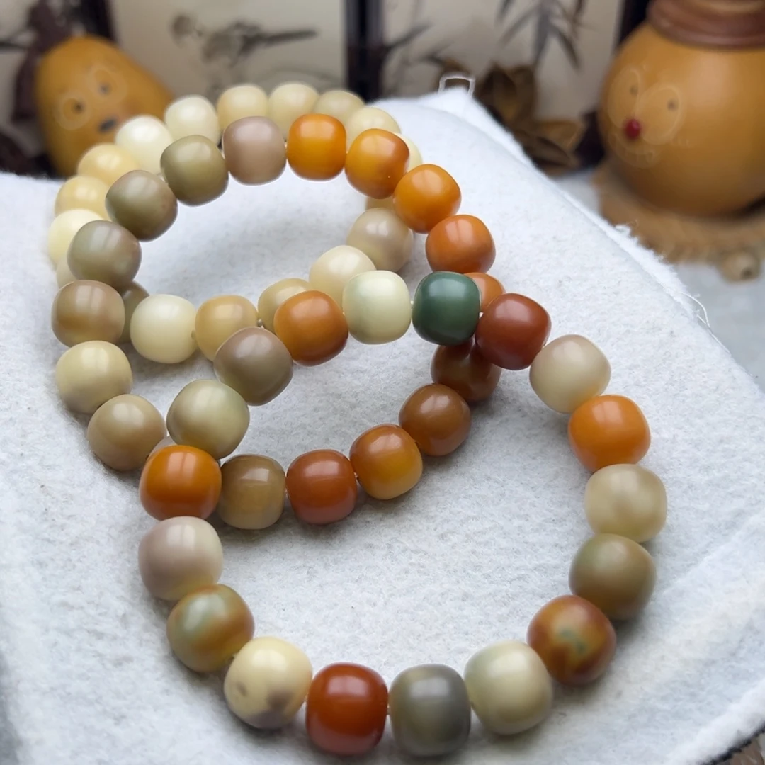 菩提根/象牙果吊坠秋山图卡14