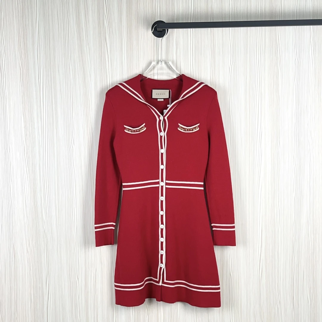 99新 GUCCI/古驰 安洁利严选连衣裙 尺码XS 成色看直播 GSS24258