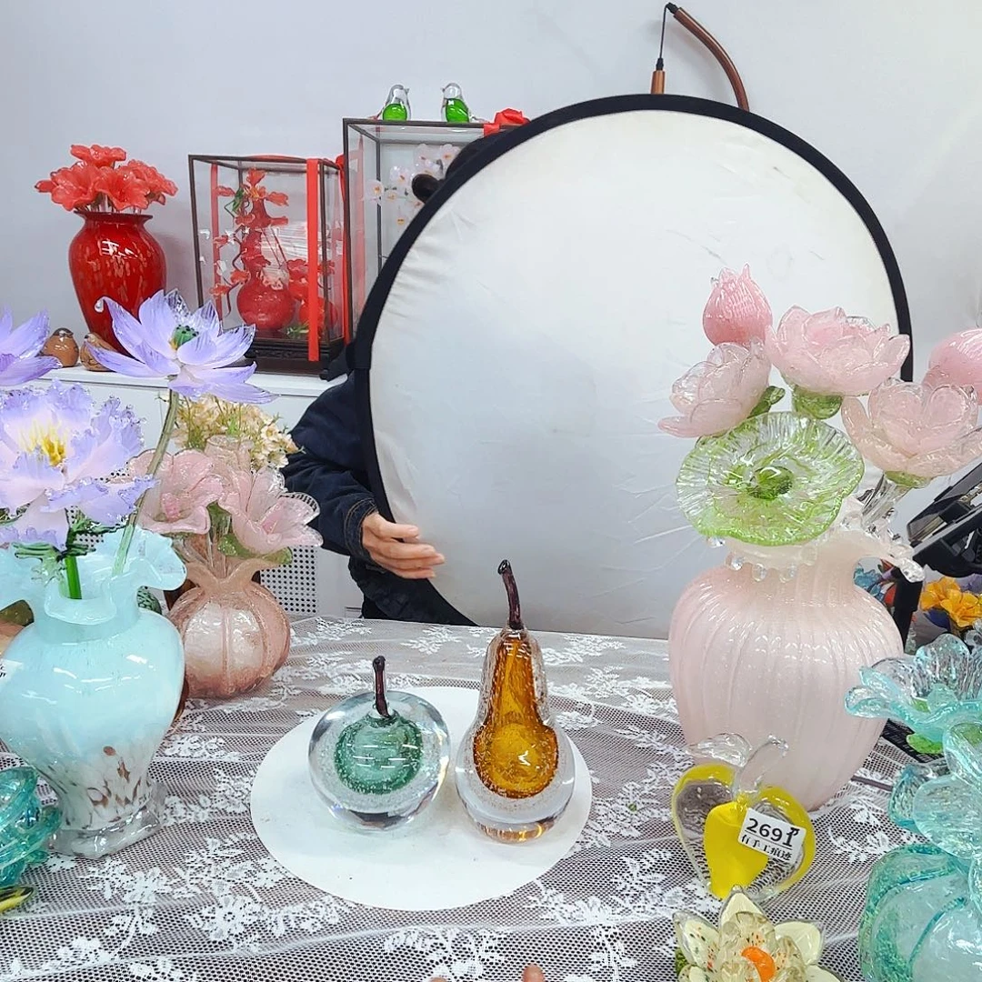 琉璃花瓶花器艺术品