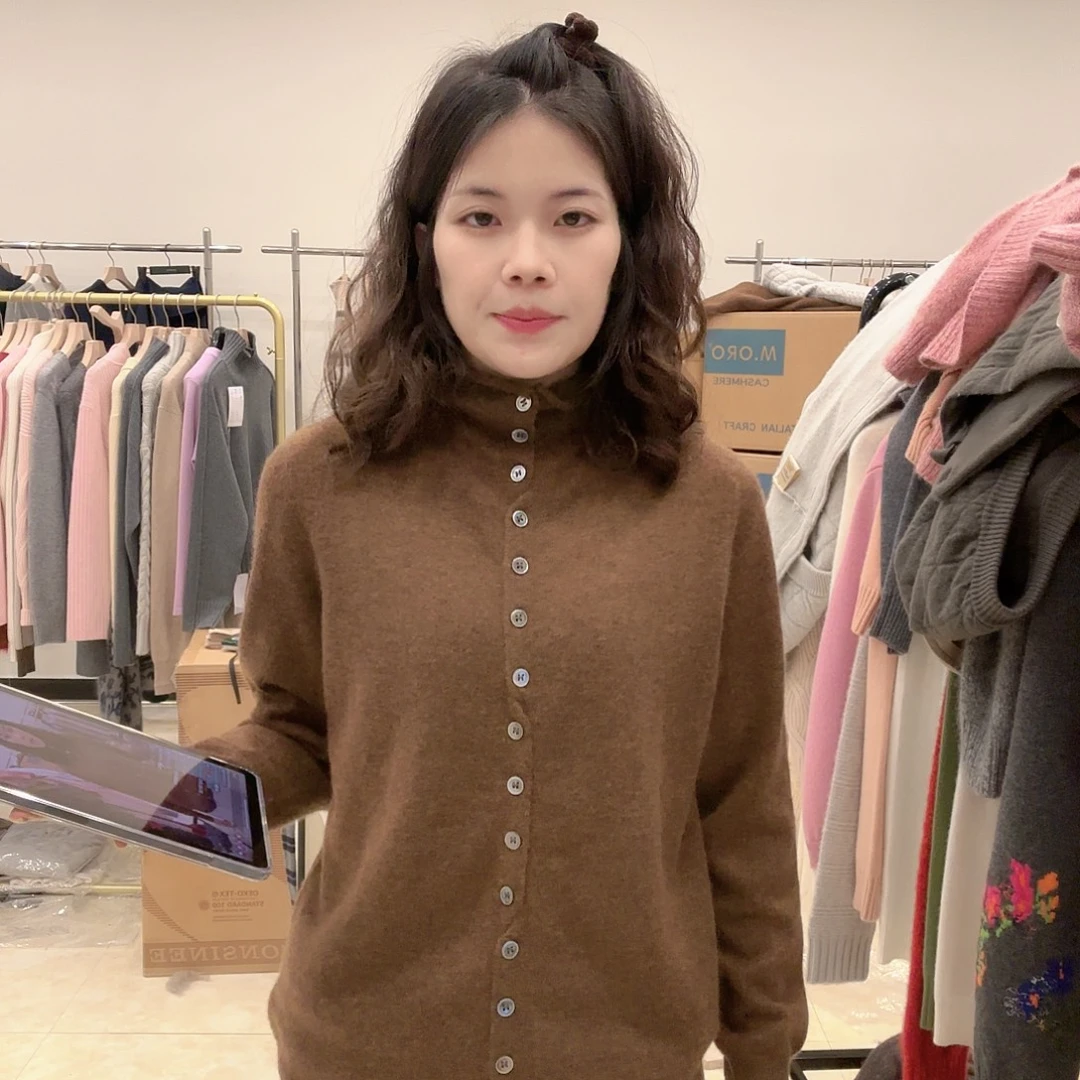 山羊绒开衫山羊绒