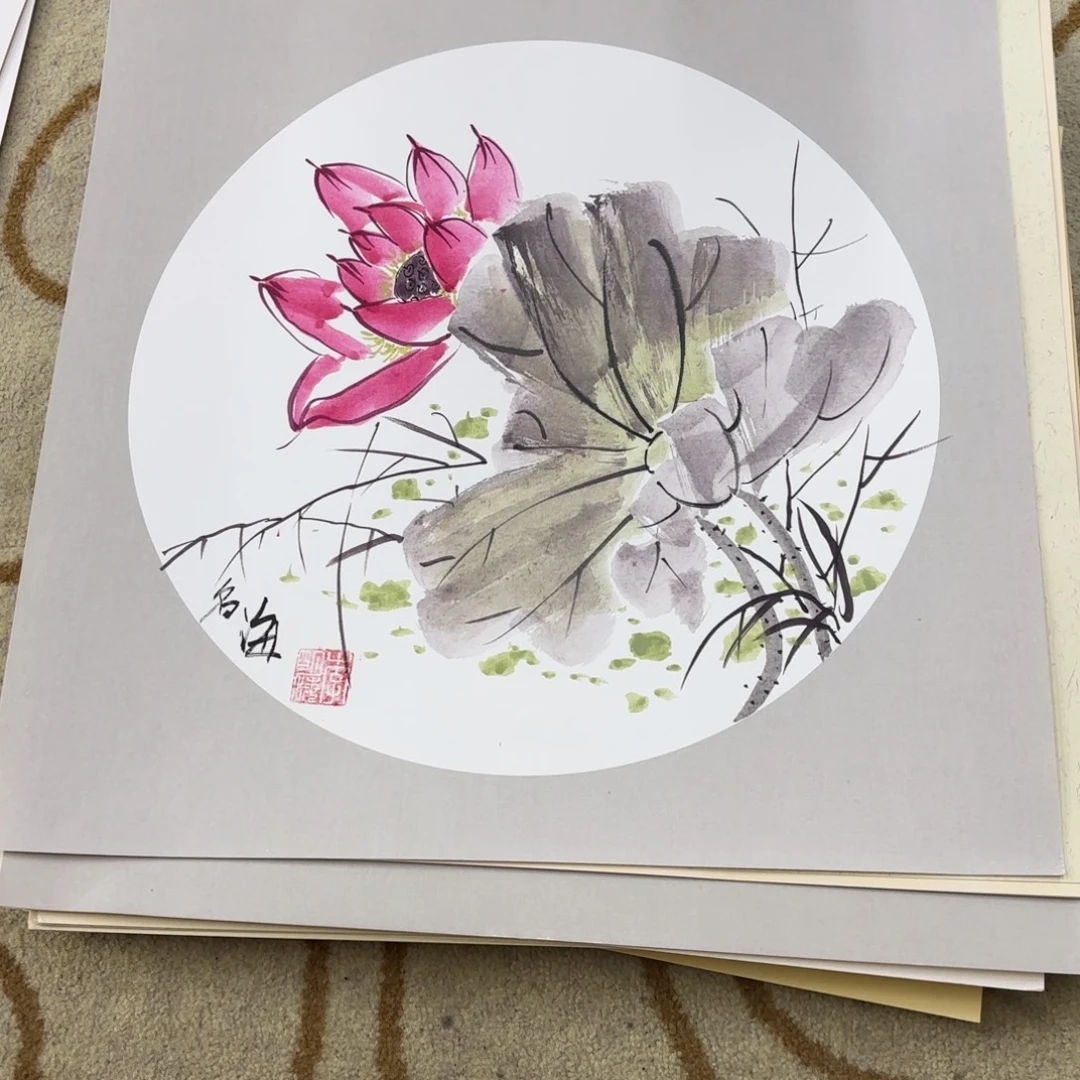 国画国画老师作品刘