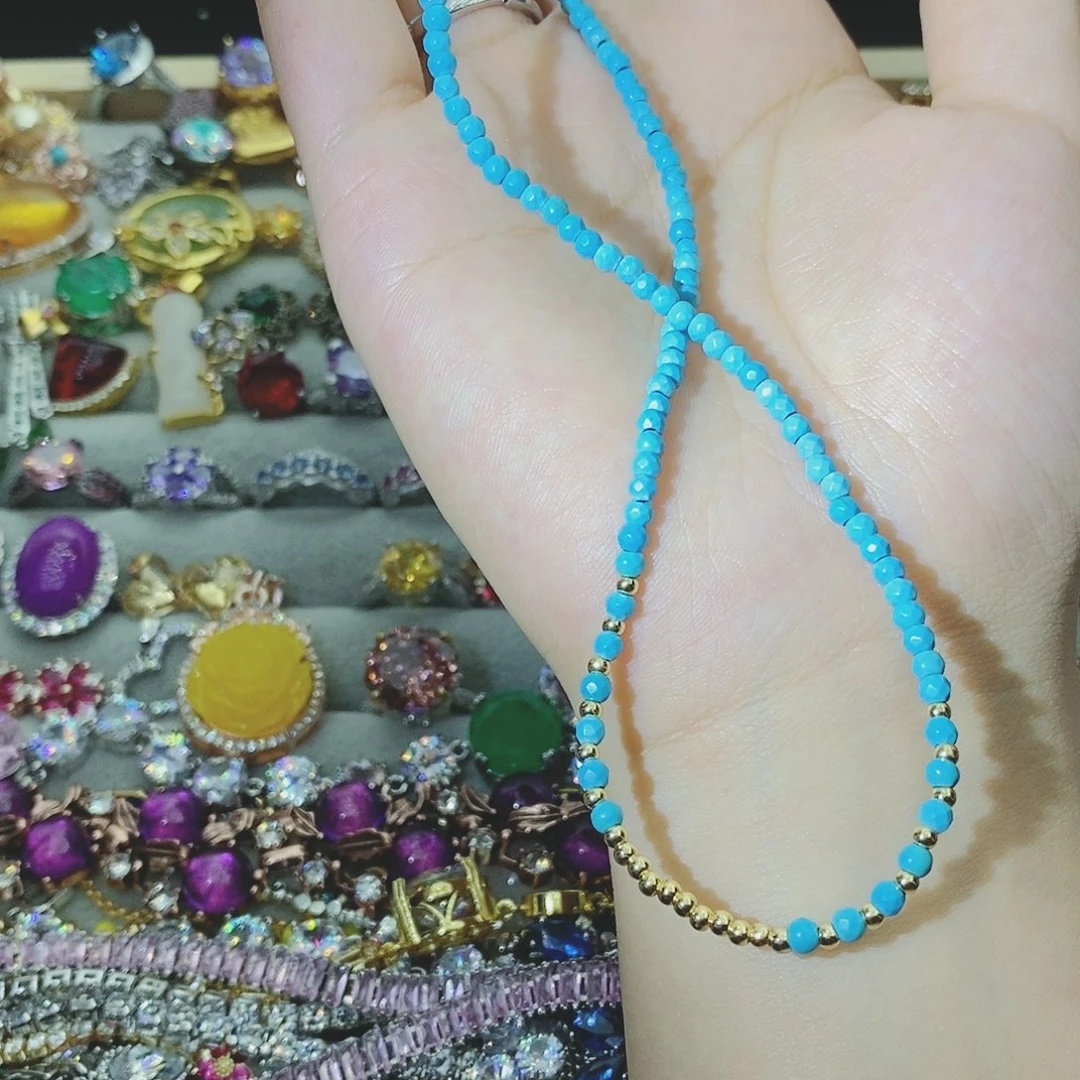 【闪购商品】银S925镶嵌耳饰托帕石