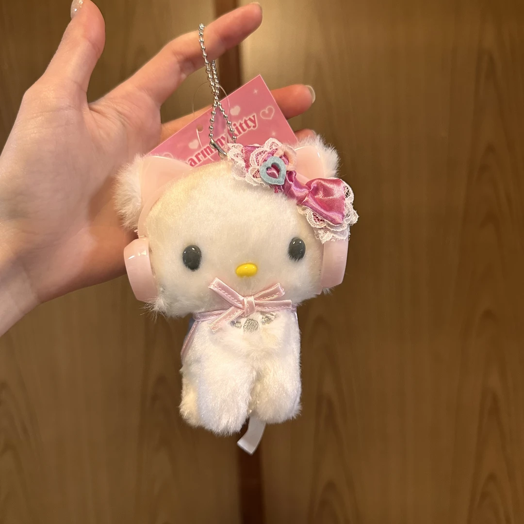 【京都限定】HelloKitty 耳机Kitty钥匙扣玩偶
