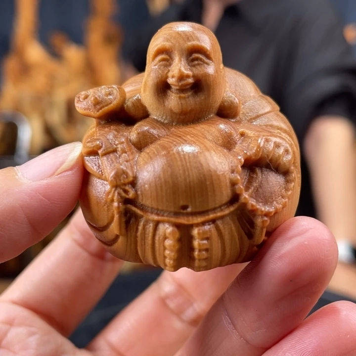 柏木（崖柏）手把件