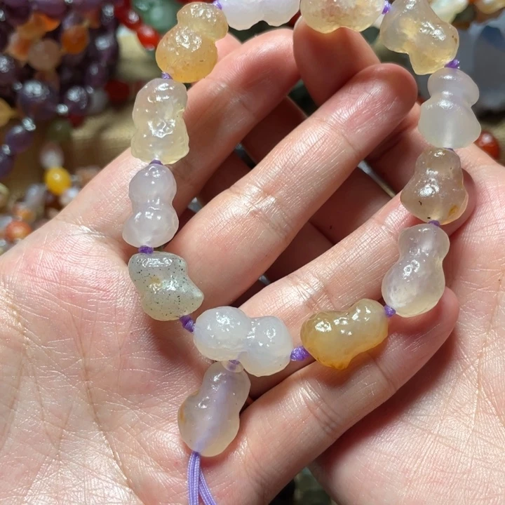 玛瑙/玉髓合金手链