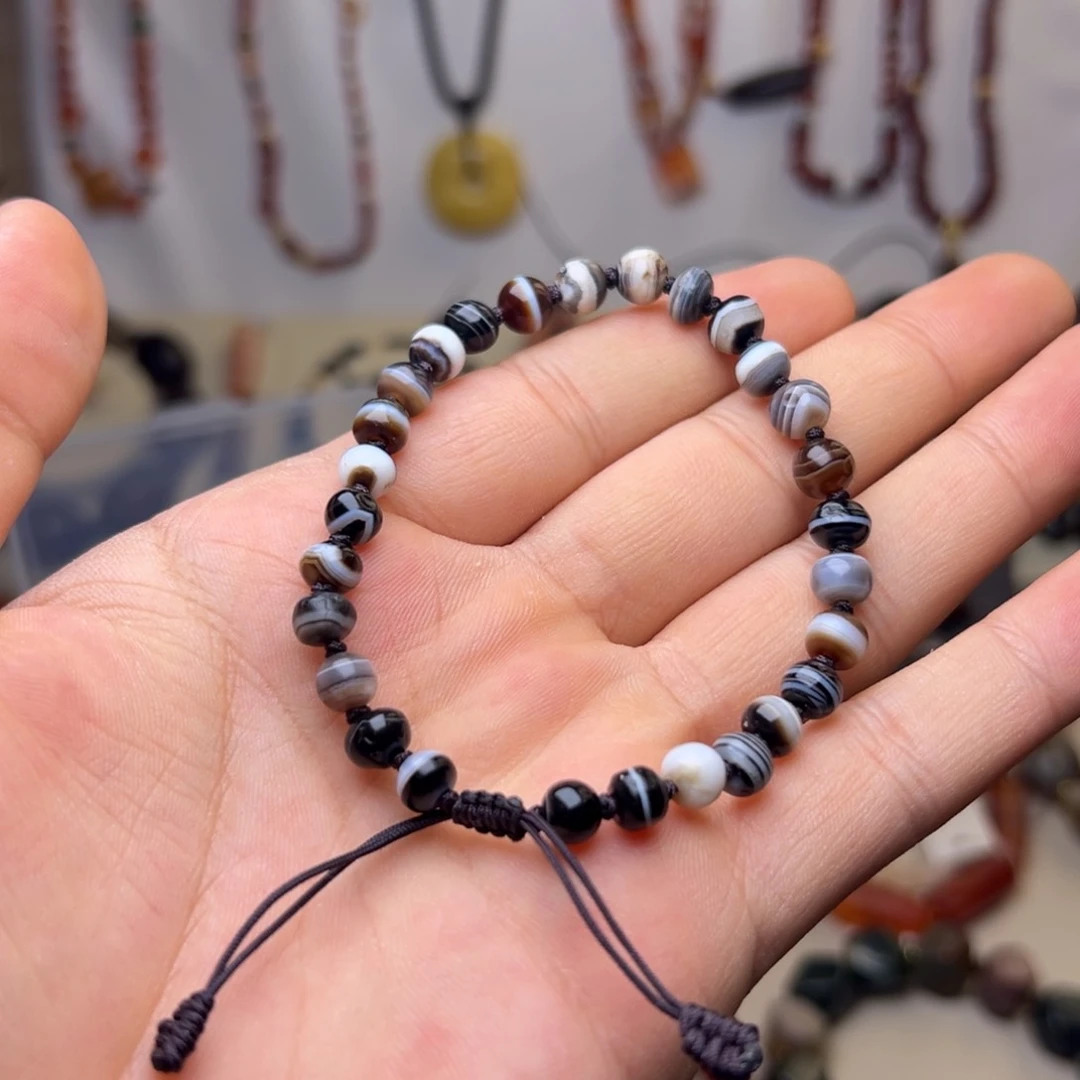 玛瑙/玉髓手链合金