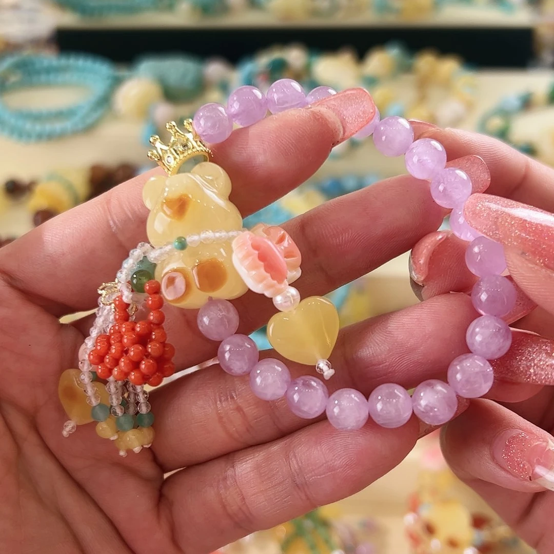 琥珀手链未镶嵌琥珀