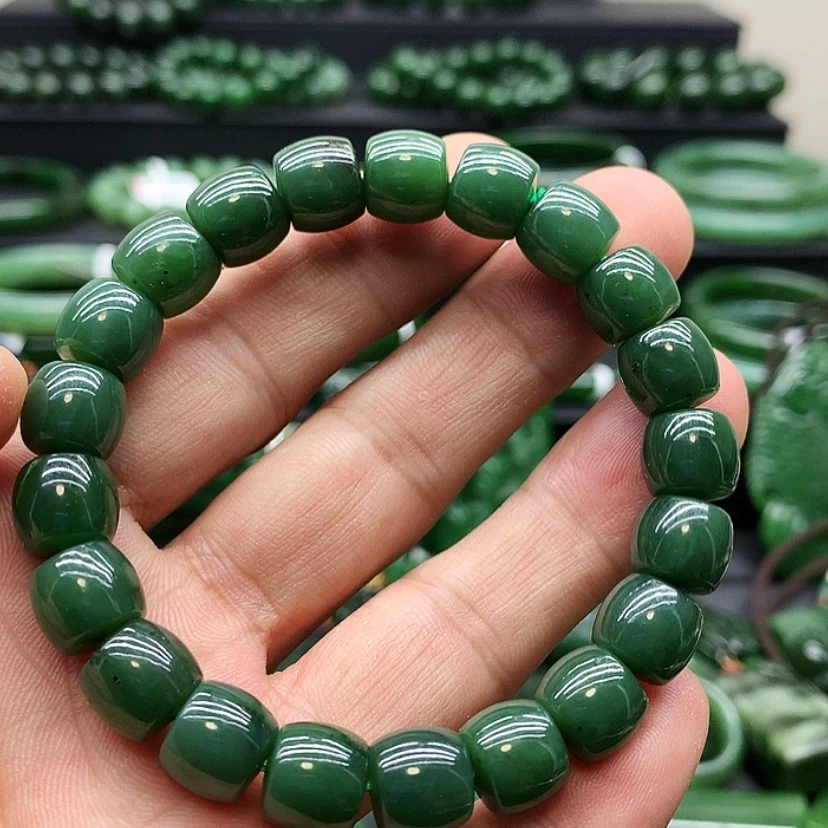 【闪购商品】和田玉（碧玉）手链未镶嵌