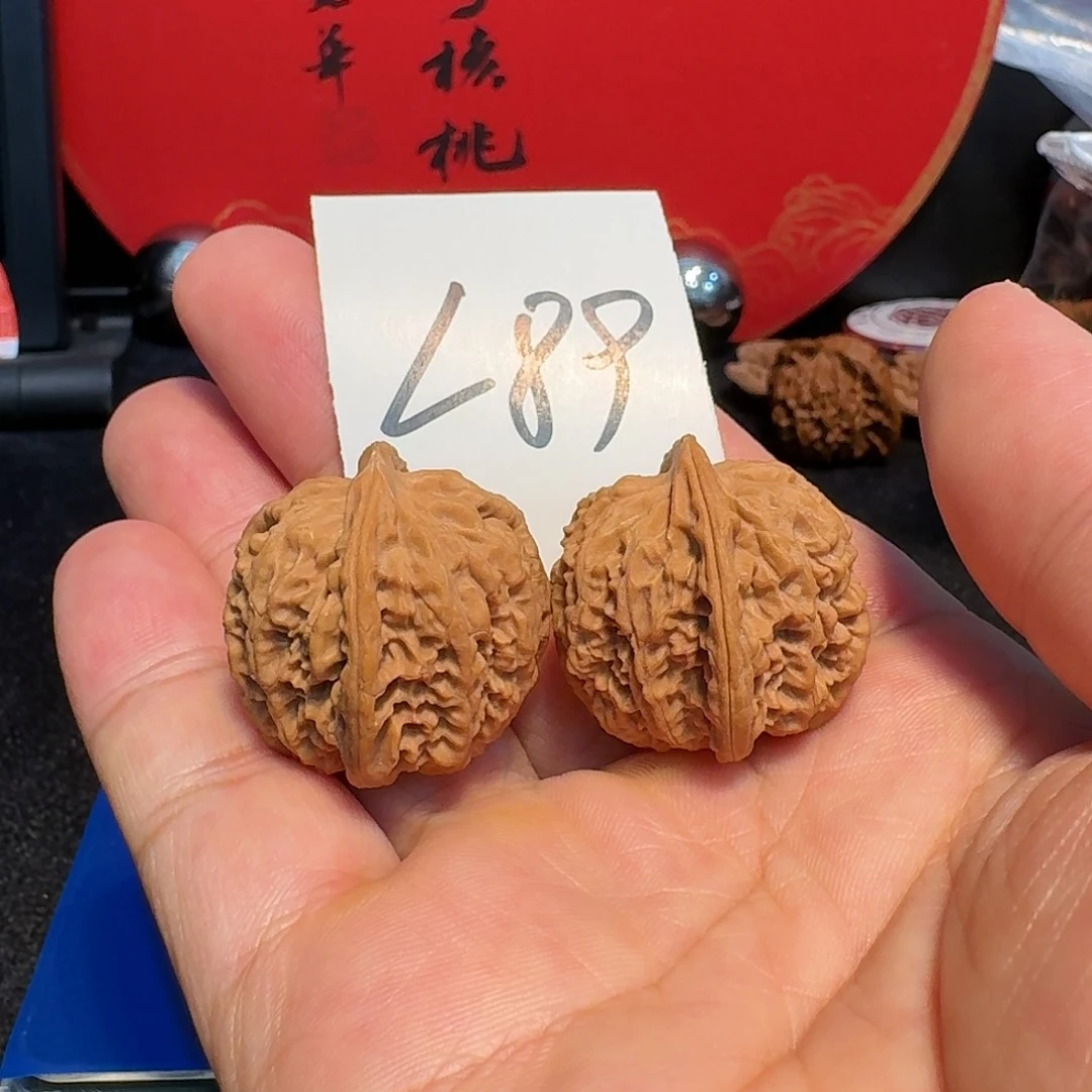 把件文玩核桃小师子头