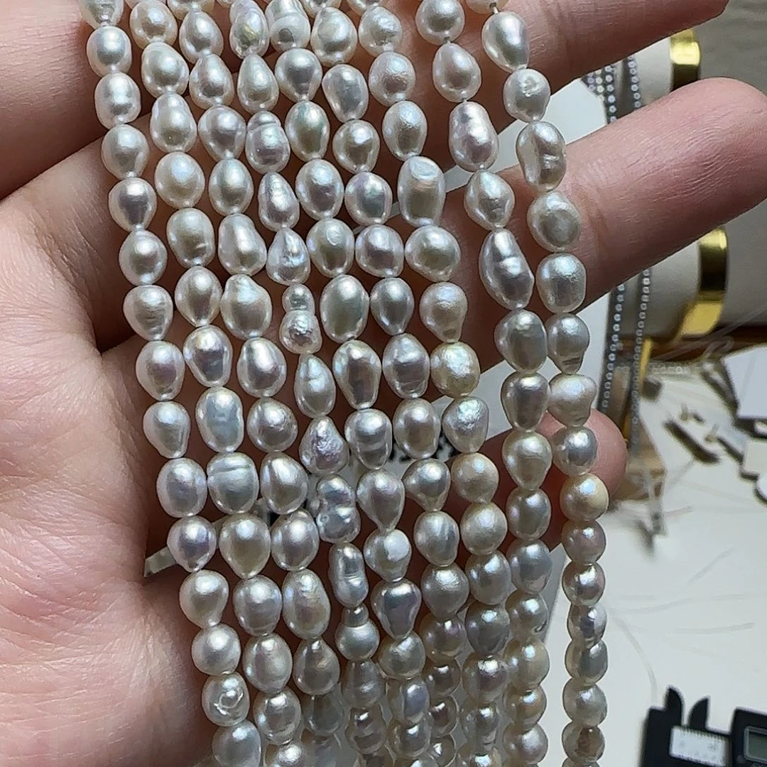 颈饰合金淡水珍珠