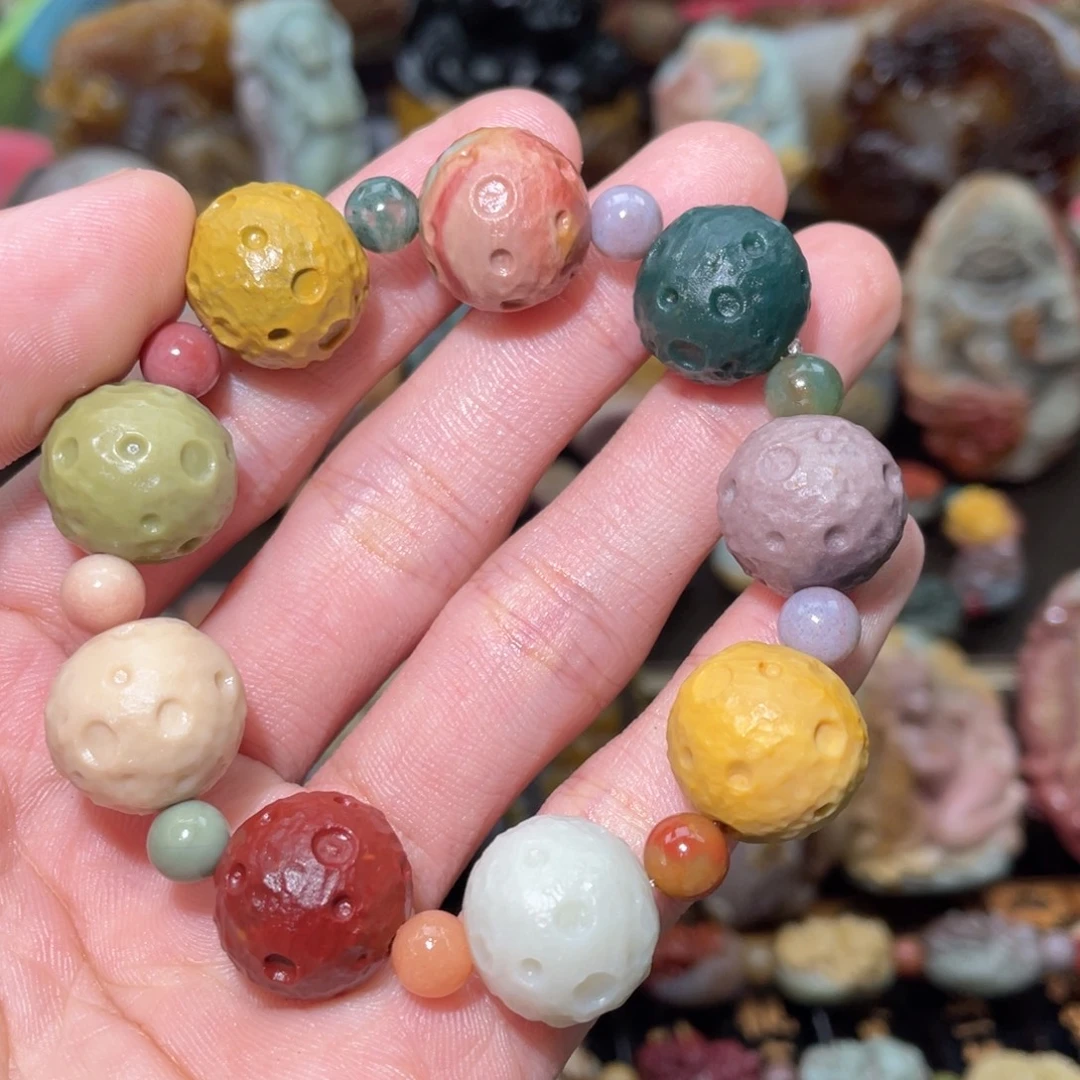 石英质玉未镶嵌手串