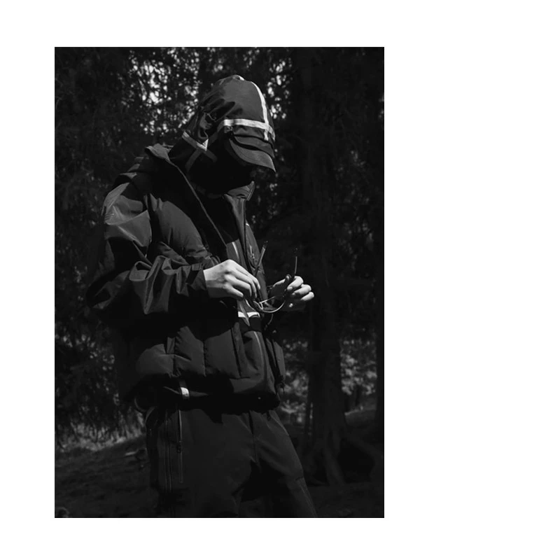 【3572DY】山系户外机能风百搭马甲情侣款多口袋背心夹克外套