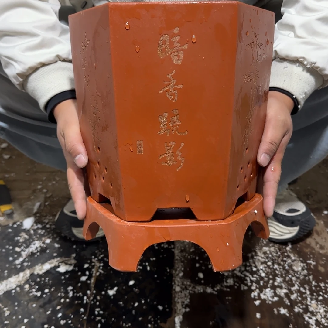 花盆紫砂口径20.23口径