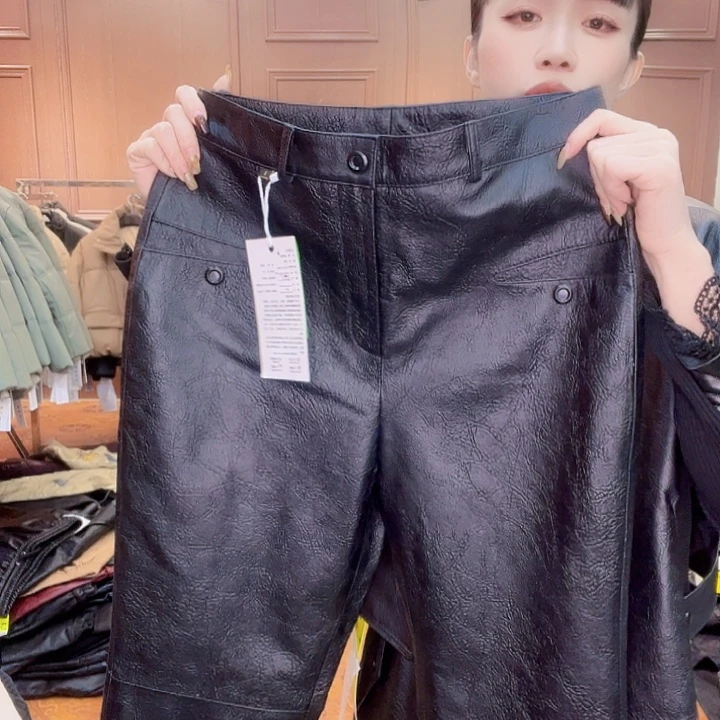 100……110斤皮长裤