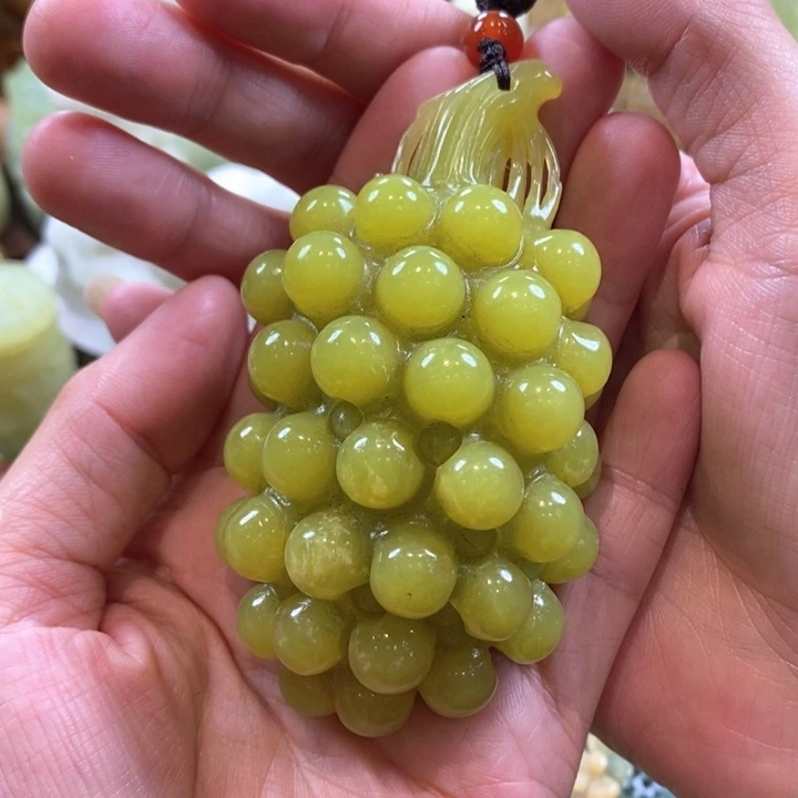 蛇纹石玉未镶嵌手把