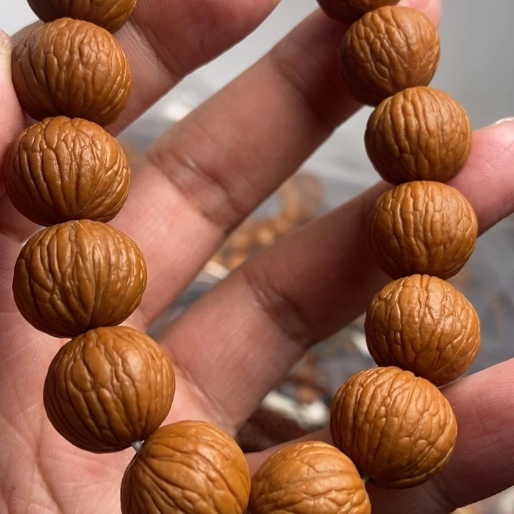 猴头核桃吊坠今天