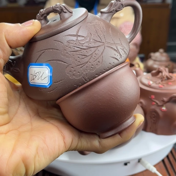 紫砂茶壶紫砂等文物