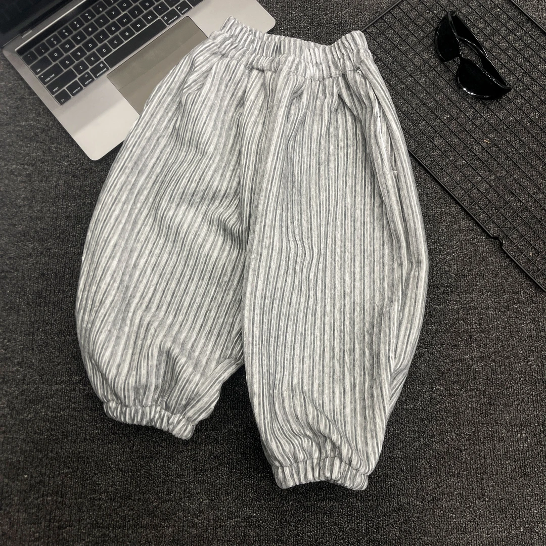 【棉逗熊品牌】男童韩版冬季休闲中大童百搭裤子-17067