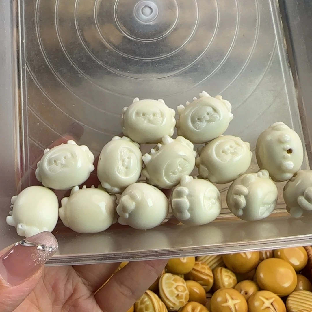 吊坠菩提根/象牙果微瑕牙果螃蟹13颗
