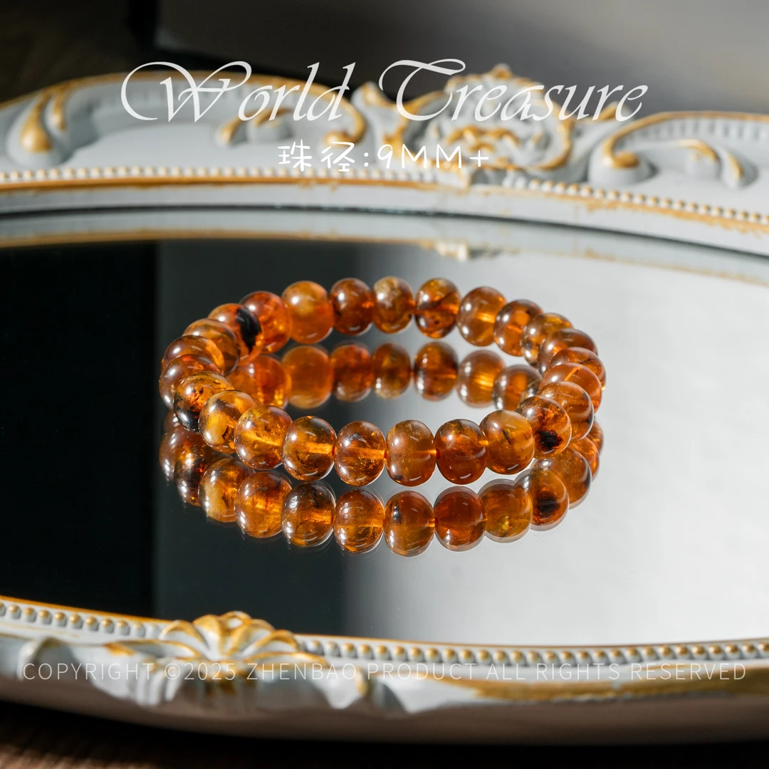 世间臻宝-抚顺蜜宝手串9mm/P8721/多样性发一件/3