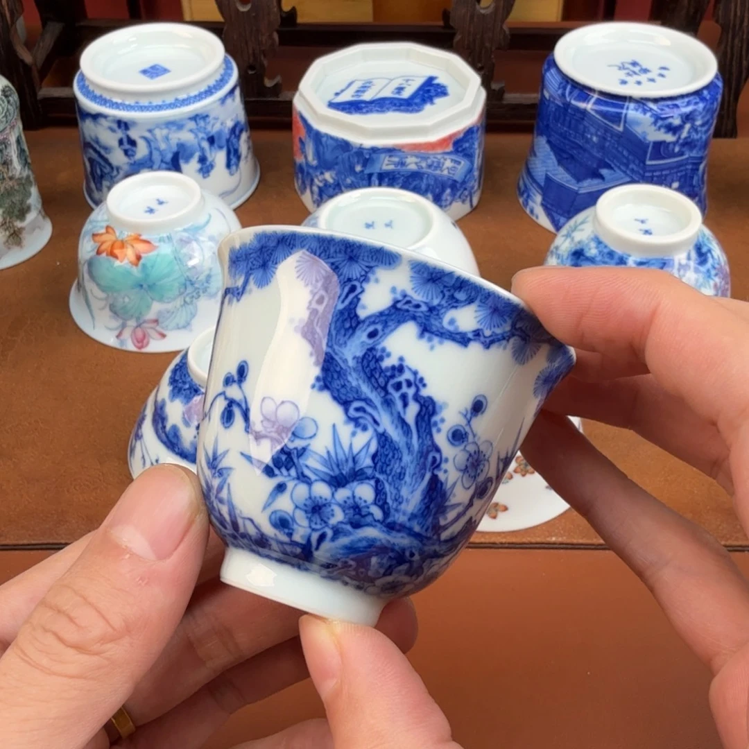 今***寒景德镇茶器精品放漏
