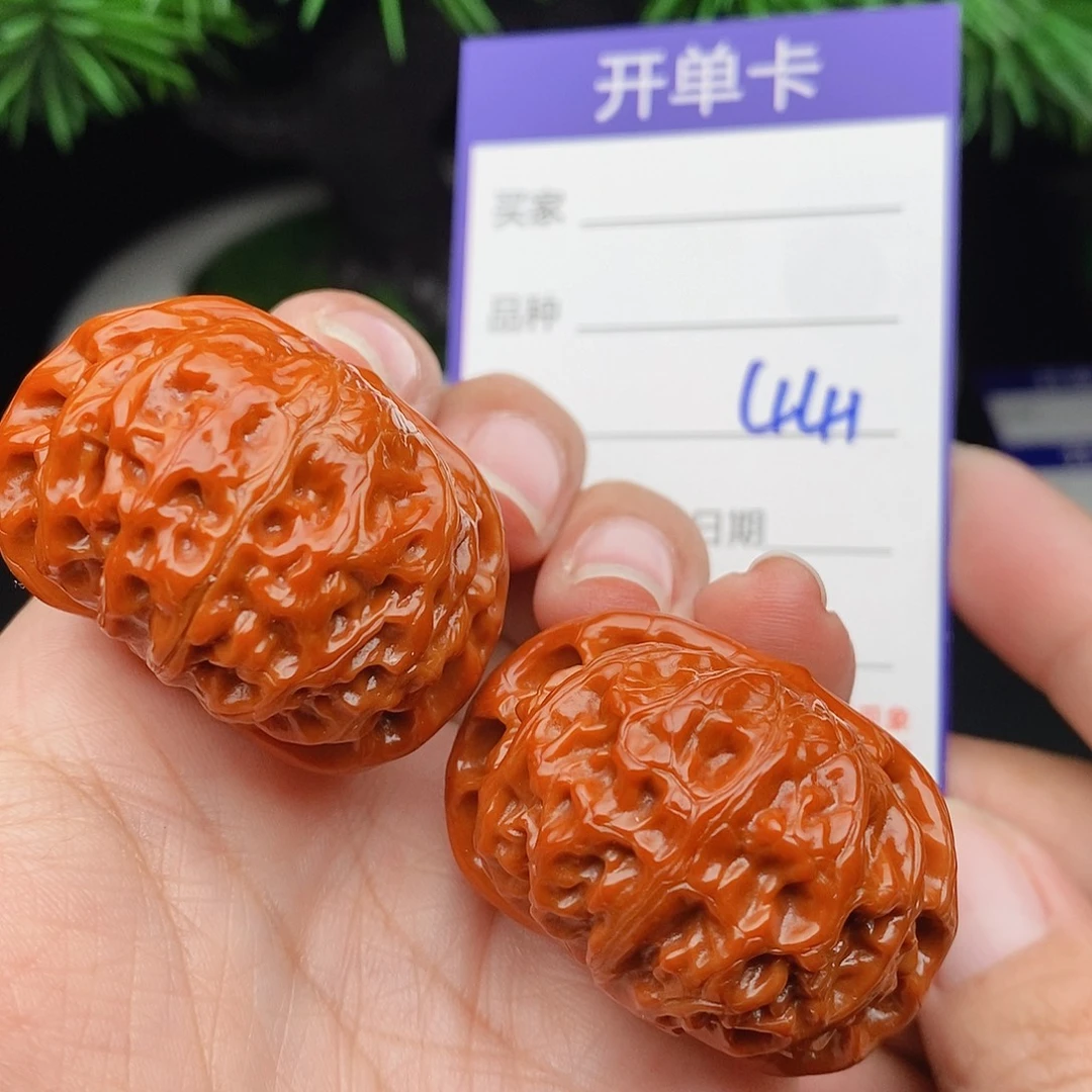 文玩核桃把件40宫灯441