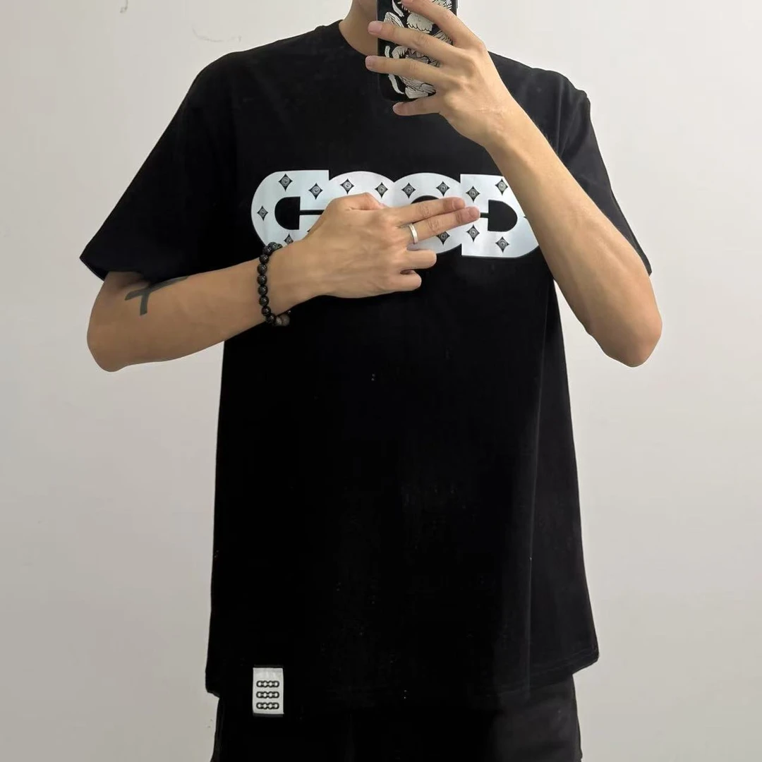 【嫂子专属】网红同款气质夏季百搭纯色T恤情侣款半袖