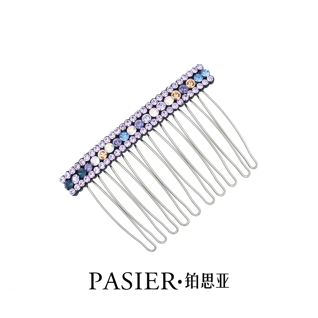 铂思亚 彩苑 日常通勤收碎发插梳发夹思思专属CC621