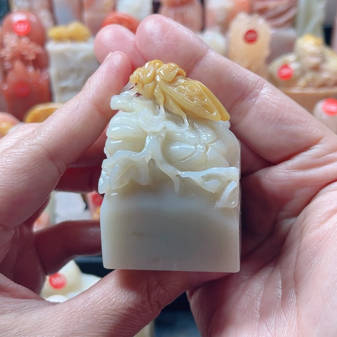 老挝石印石花*包刻字