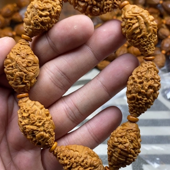 手串/手链橄榄核橄榄核雕工艺手串
