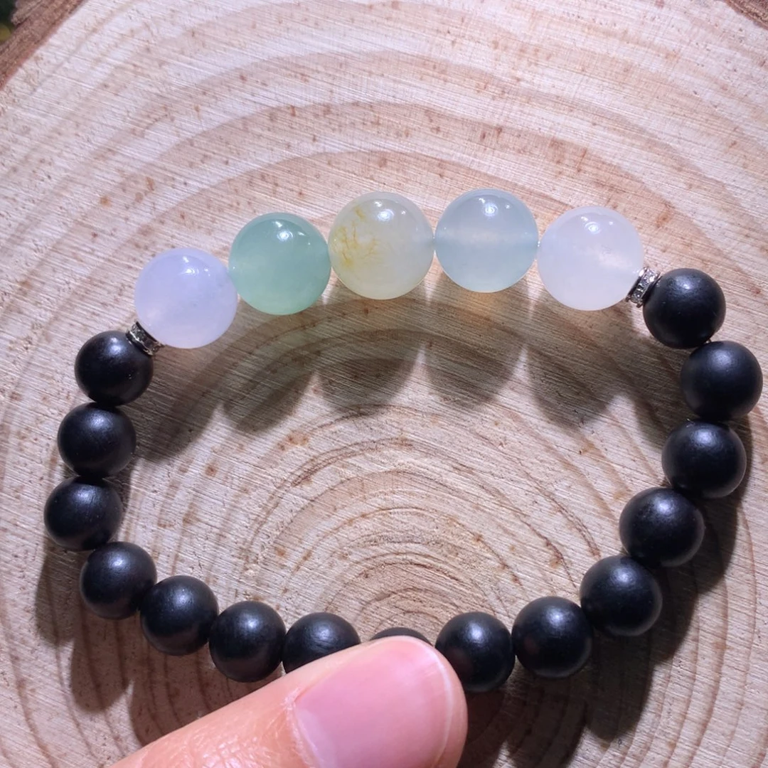 翡翠散珠特价马卡龙色系卡10.5～11