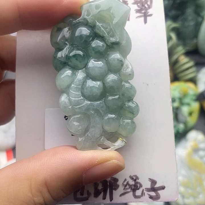 颈饰未镶嵌翡翠天然翡翠