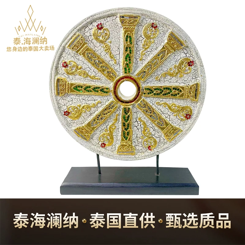 泰国工艺品东南亚风格泰式木雕摆件会所客厅电视柜酒柜桌面装饰品